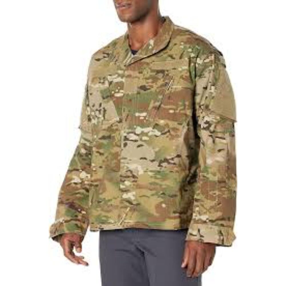 US Army Combat Uniform Jacket Multicam OCP Large Regular Military Tactical Coat